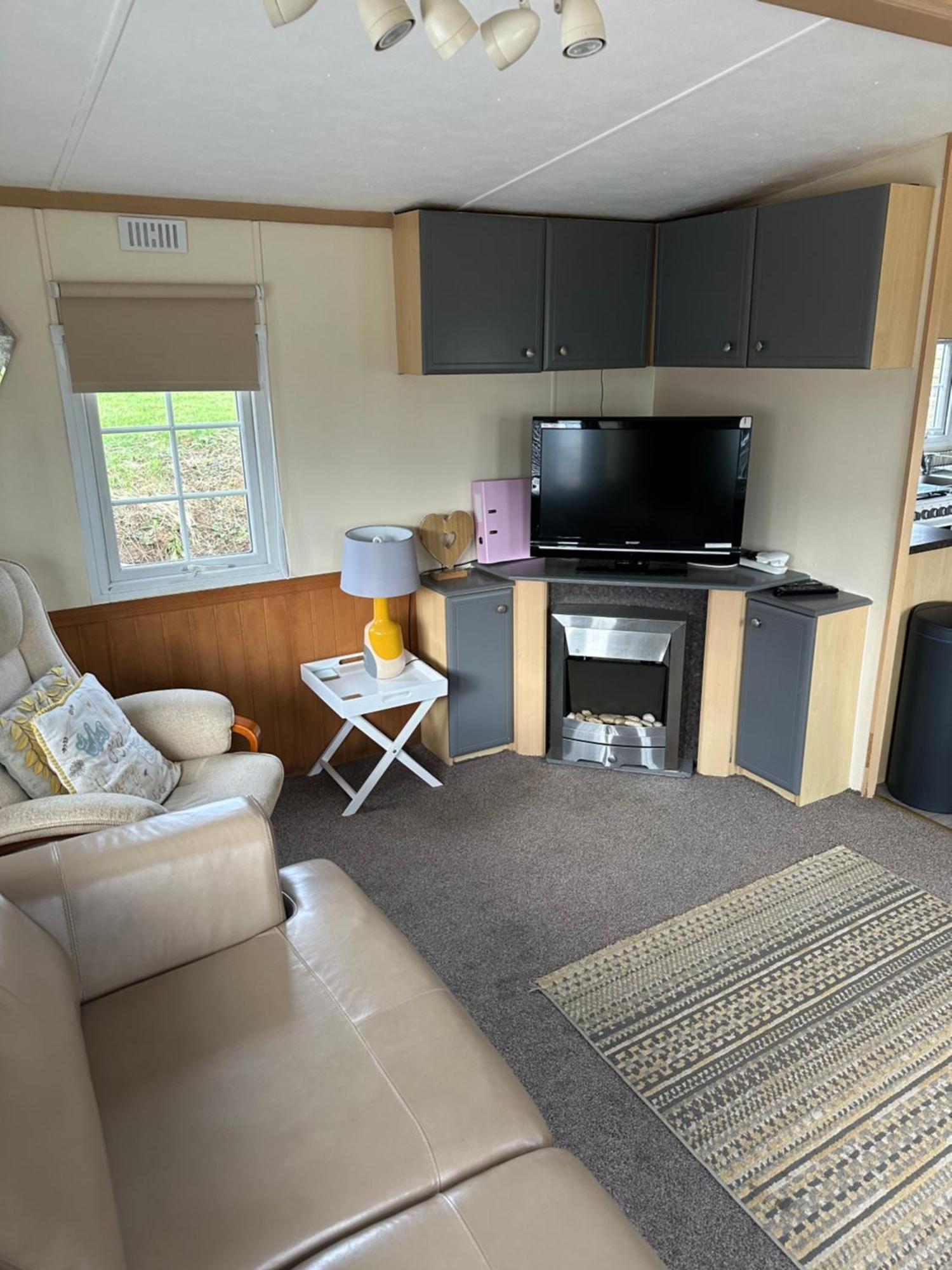 Static Mobile Home Set In Our 20 Acres Of Farmland Horspath Exterior foto
